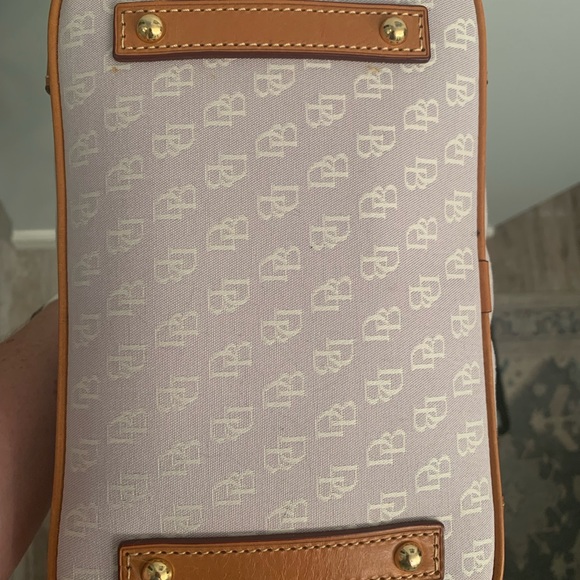 DOONEY & BOURKE CHARLIE Crossbody SATCHEL Signature Lavender NWT - Picture 6 of 8